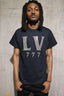 LV 777 Rhinestone T-Shirt – Sparkle Bling Lucky Tee