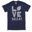Dallas Shirt, Rhinestone T-shirt, Game Day Shirt, Womens Football Tshirt, Texas gifts, Bling Bling Tee, Dallas Football,