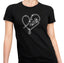 Faith Heart Rhinestone T-Shirt: Believer's Gift Top