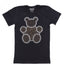 Rhinestone Teddy Bear T-Shirt: Custom Design Apparel