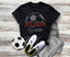 Atlanta Rhinestone Soccer Shirt: Retro Game Day Tee
