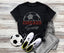 Chicago Rhinestone Soccer T-Shirt: Team Mascot Tee