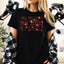 New Jersey Ice Hockey Rhinestone Shirt: Hockey Fans Apparel