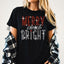 Merry and Bright Rhinestone Shirt: Family Christmas Bling Tee