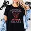 Montreal Hockey Rhinestone Shirt: Sparkling Hockey Team Supporters Tee