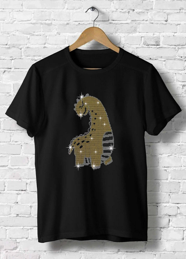 Dinosaur - Lovely Dino Rhinestone T-Shirt