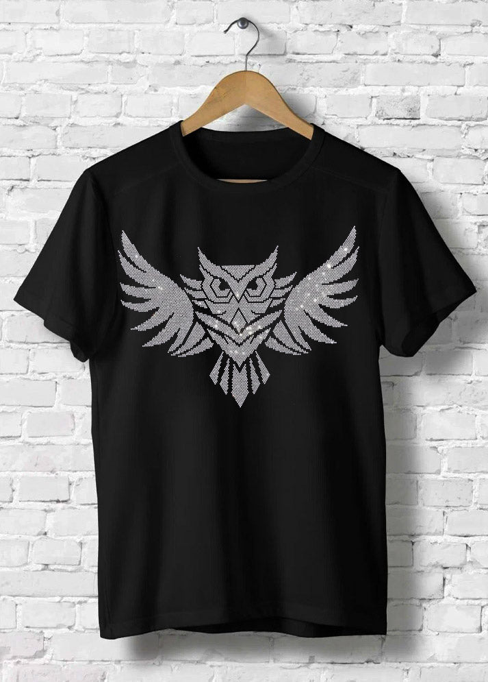 Night Owl Rhinestone T-Shirt