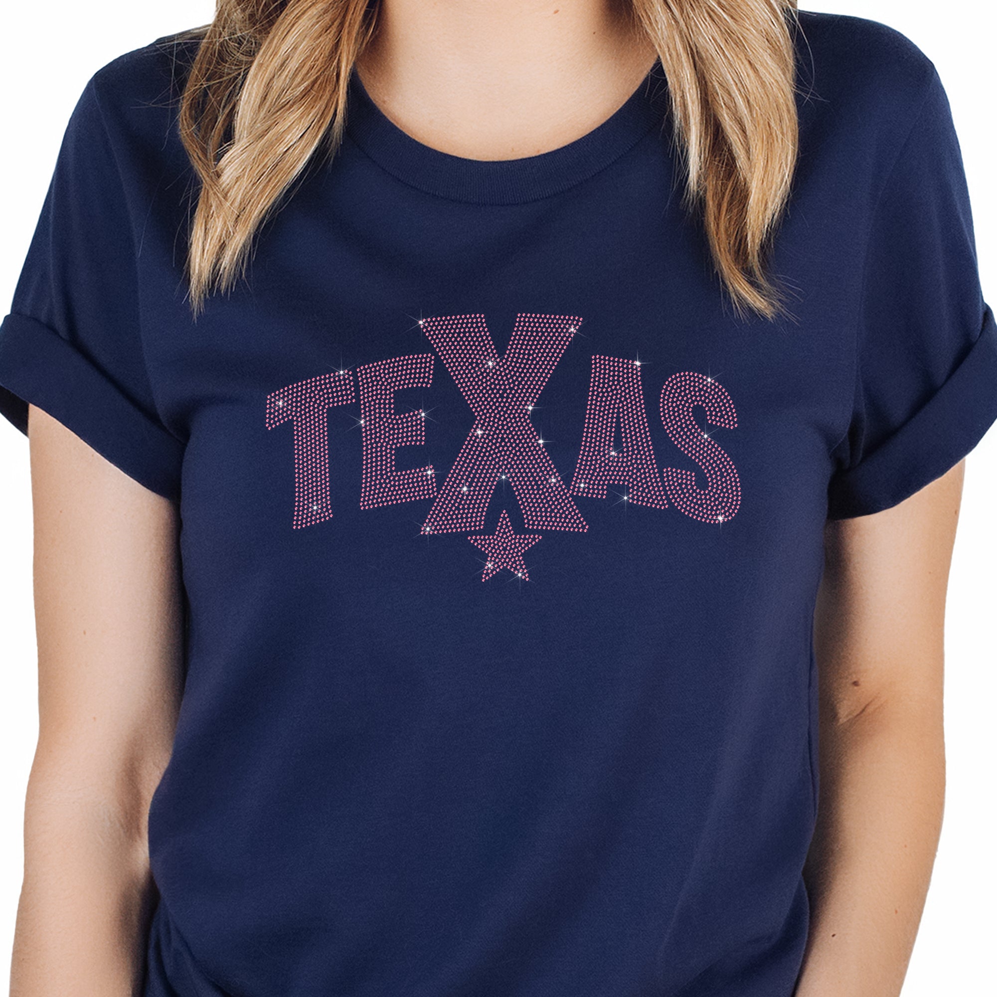 Texas 2 Rhinestone T-Shirt