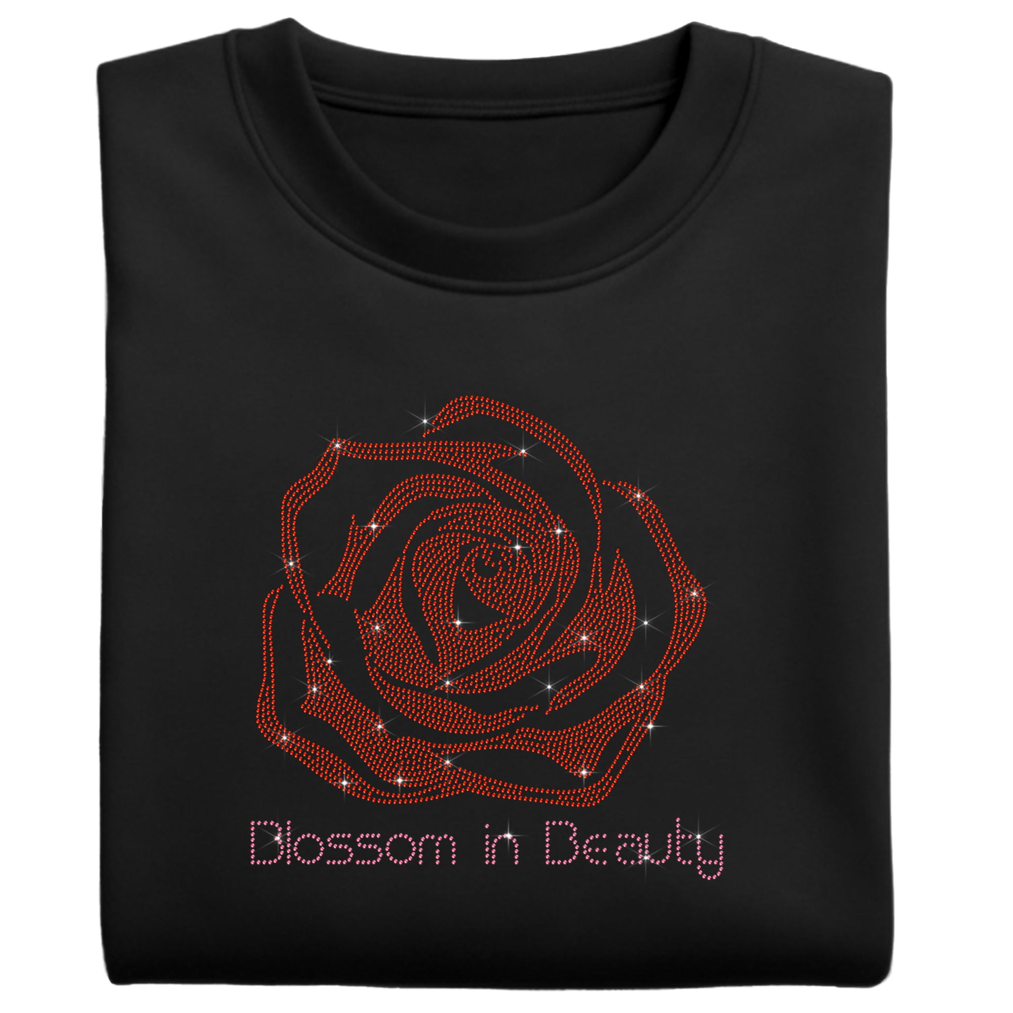 Rose Rhinestone T-Shirt