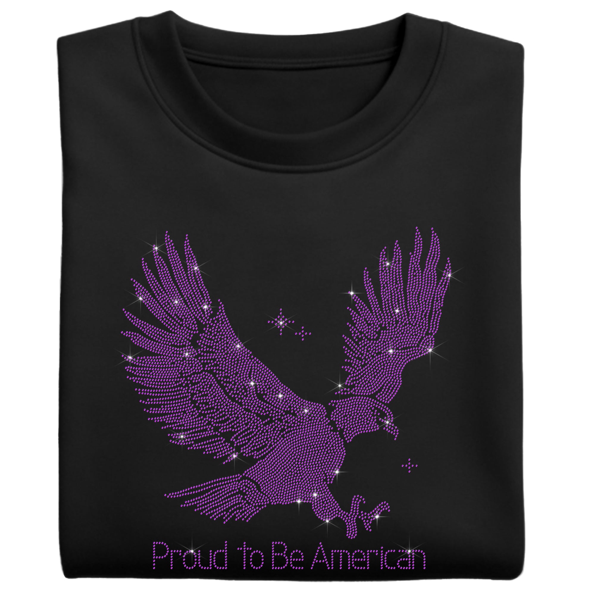 Proud To Be American Rhinestone T-Shirt