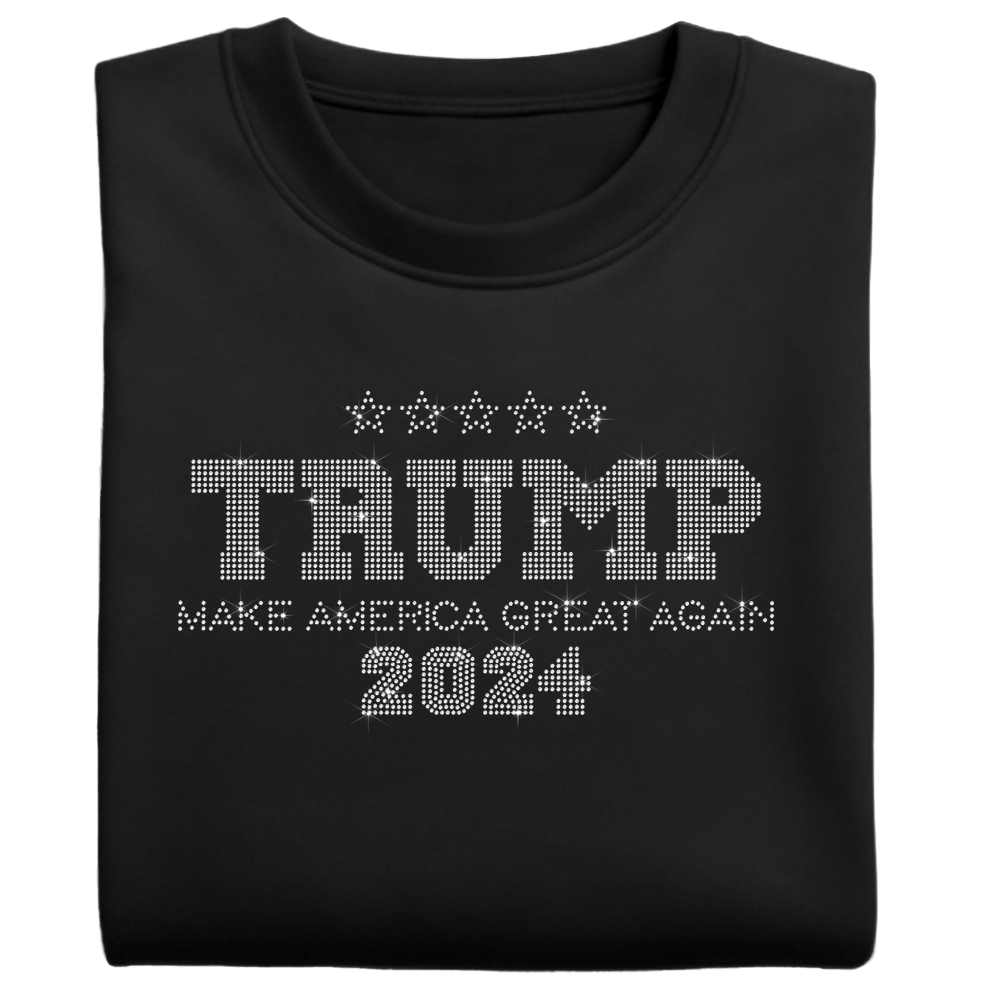 TRUMP 2  Rhinestone T-Shirt