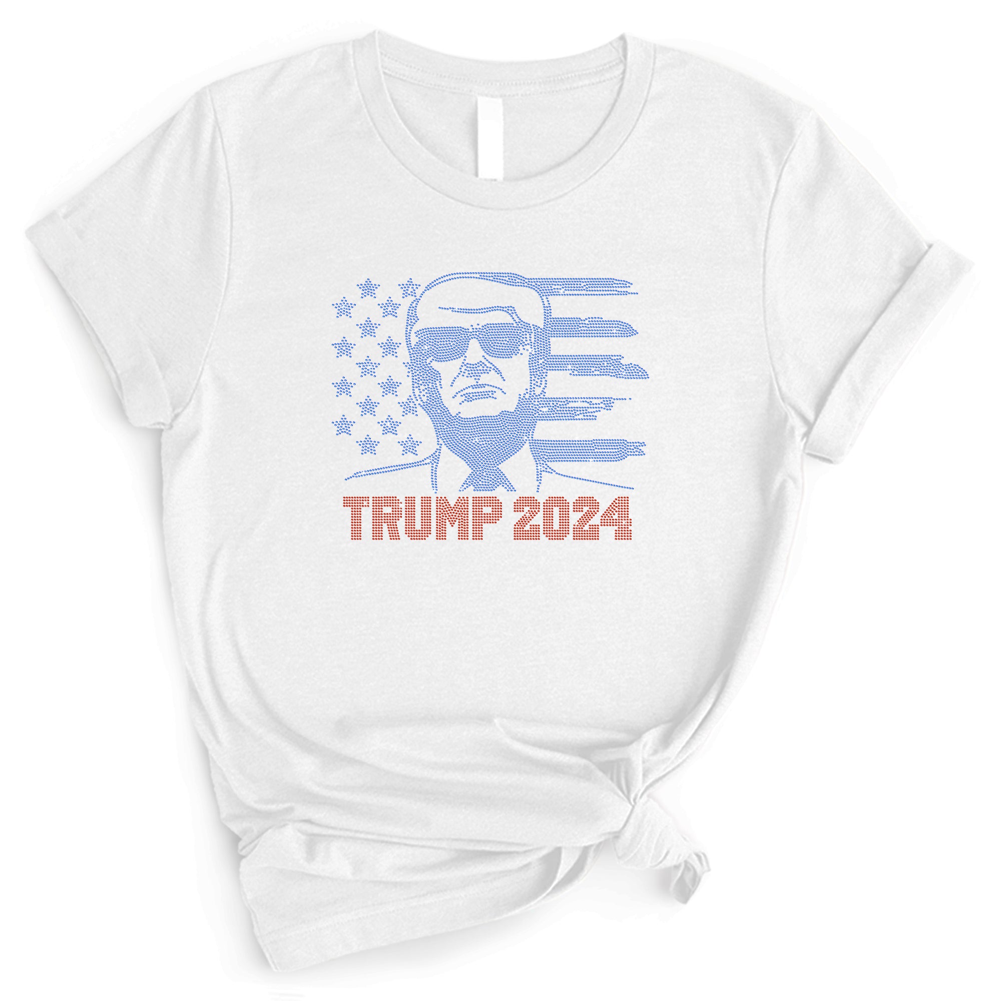 TRUMP 1  Rhinestone T-Shirt