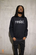 Resist Rhinestone Sparkle Political Protest Hoodie