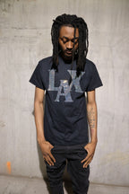 Los Angeles LAX Rhinestone T-Shirt – Sparkle Bling LA Tee