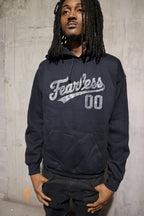 Fearless Rhinestone Hoodie – Sparkle Bling Motivational Hoodie