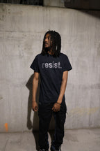 Resist Rhinestone Sparkle Political Protest T-Shirt