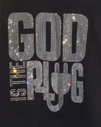 God is the Plug Rhinestone T-Shirt: Religious Gift