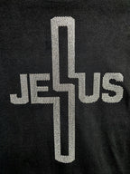 Rhinestone Jesus Cross T-Shirt: Christian Sparkle Apparel