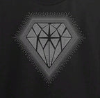 Rhinestone Diamond T-Shirt: Sparkling Unisex Design