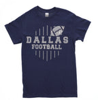 Dallas Football Rhinestone T-Shirt: Game Day Bling Tee