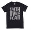 Faith Over Fear Rhinestone T-Shirt: Christian Unisex Apparel