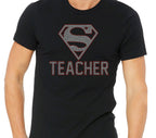 Super Teacher Rhinestone T-Shirt: Teacher Appreciation Gift