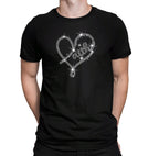 Faith Heart Rhinestone T-Shirt: Believer's Gift Top