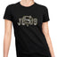 Jesus Saves Rhinestone T-Shirt: Christian Superhero Tee