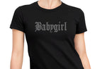 Baby Girl Rhinestone T-Shirt, Love Shirt, I Love My Boy Friend Shirt, I Heart My Girlfriend Shirt, Valentine's Day Tee Shirt, Valentine Gift