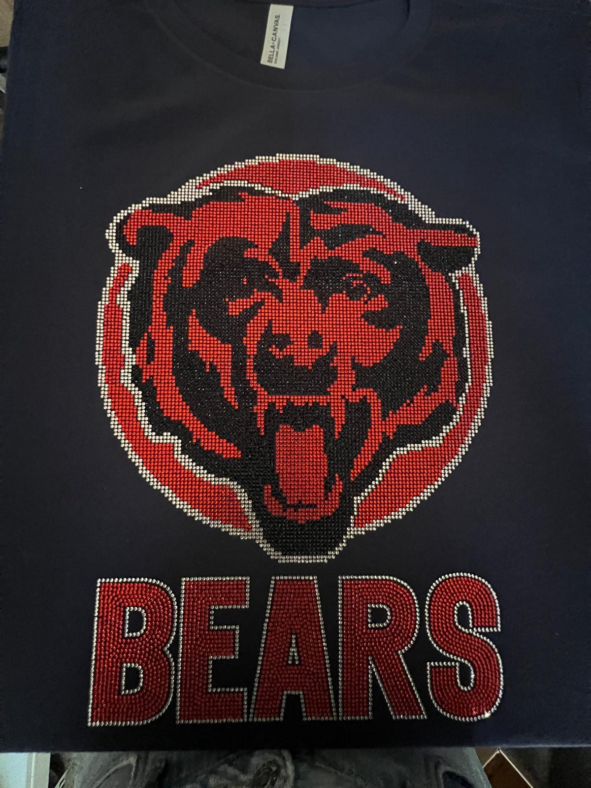 Custom Rhinestone Sweatshirt: Personalized Bling Design