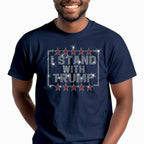 Rhinestone Trump 2024 T-Shirt: Political Women's Tee