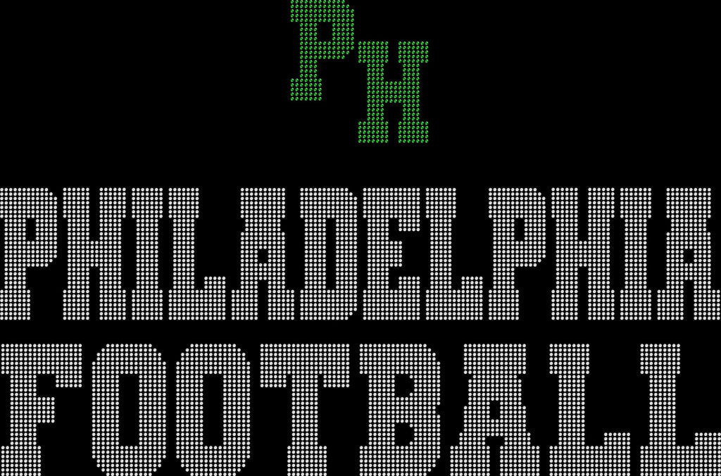 Philadelphia Rhinestone Football Leggings: Bling Game Day Pants