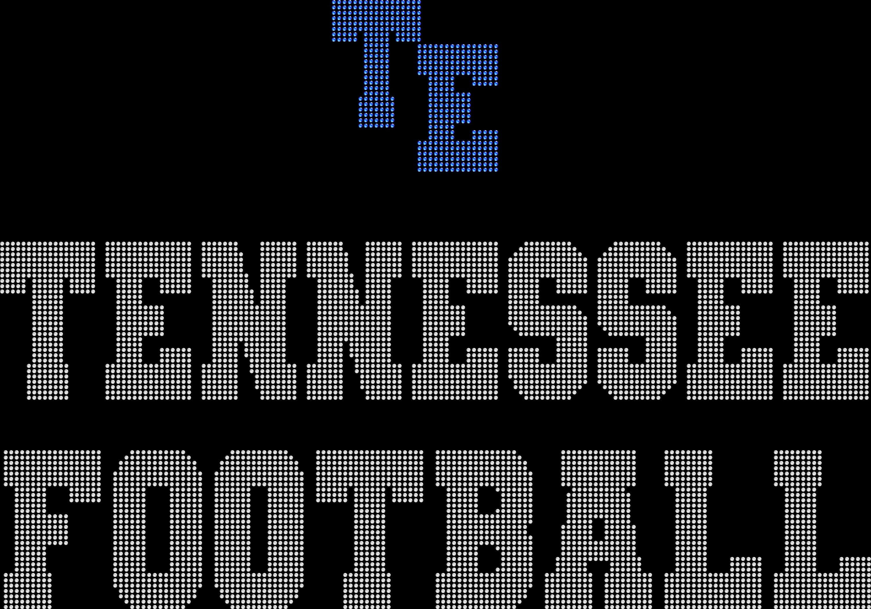 Tennessee Rhinestone Football Leggings: Glitter Game Day Pants