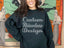 Custom Rhinestone Sweatshirt: Personalized Bling Design