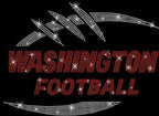 Washington Football Rhinestone T-Shirt: Retro Game Day Apparel