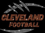 Cleveland Football Rhinestone T-Shirt: Game Day Sparkle Tee