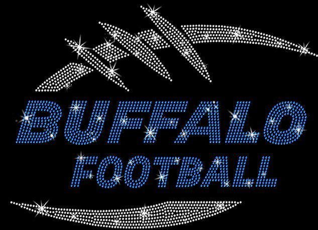 Buffalo Football Rhinestone T-Shirt: Game Day Tee