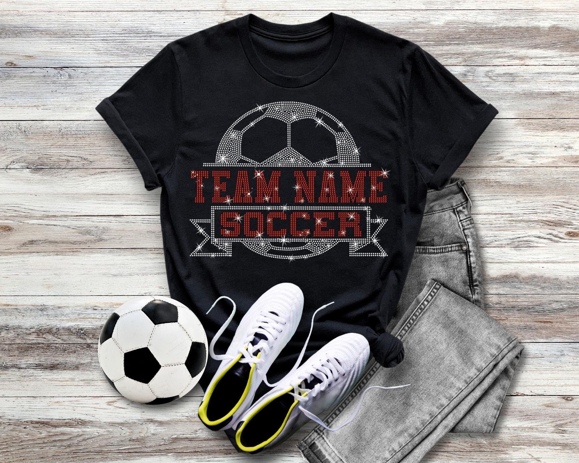 Customizable Soccer Team T-Shirt: Personalized Sports Tee Main image