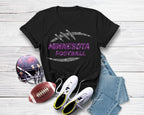 Minnesota Football Rhinestone T-Shirt: Game Day Team Spirit