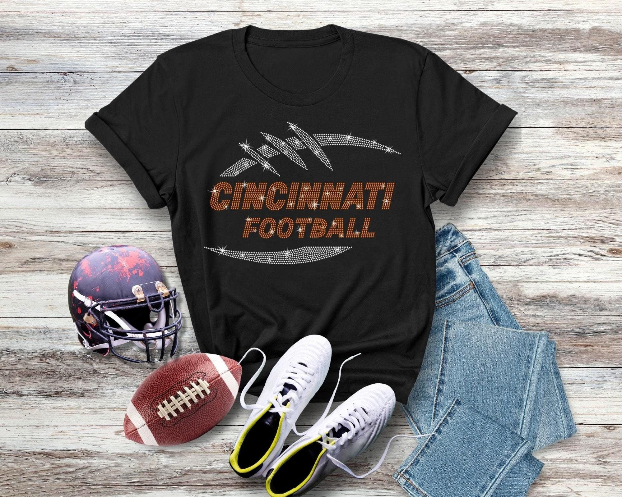 Cincinnati Football Rhinestone T-Shirt: Game Day Apparel Main image