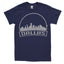 Dallas City Skyline Silhouette Rhinestone Bling T-Shirt, City souvenir Sweatshirt, Custom City Shirt, Aesthetic Vintage Western Tee-Shirt