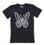 Rhinestone Butterfly T-Shirt: Elegant Spring Fashion Top