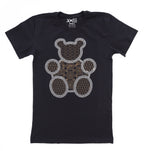 Rhinestone Teddy Bear T-Shirt: Custom Design Apparel