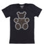 Rhinestone Teddy Bear T-Shirt: Custom Design Apparel