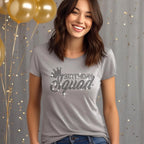 Birthday Queen Rhinestone Shirt: Glittering Squad Celebration Tee