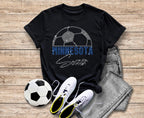 Minnesota Rhinestone Soccer T-Shirt: Classic Cut Sports Tee