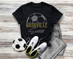 Nashville Rhinestone Soccer T-Shirt: Super-Soft Game Day Tee