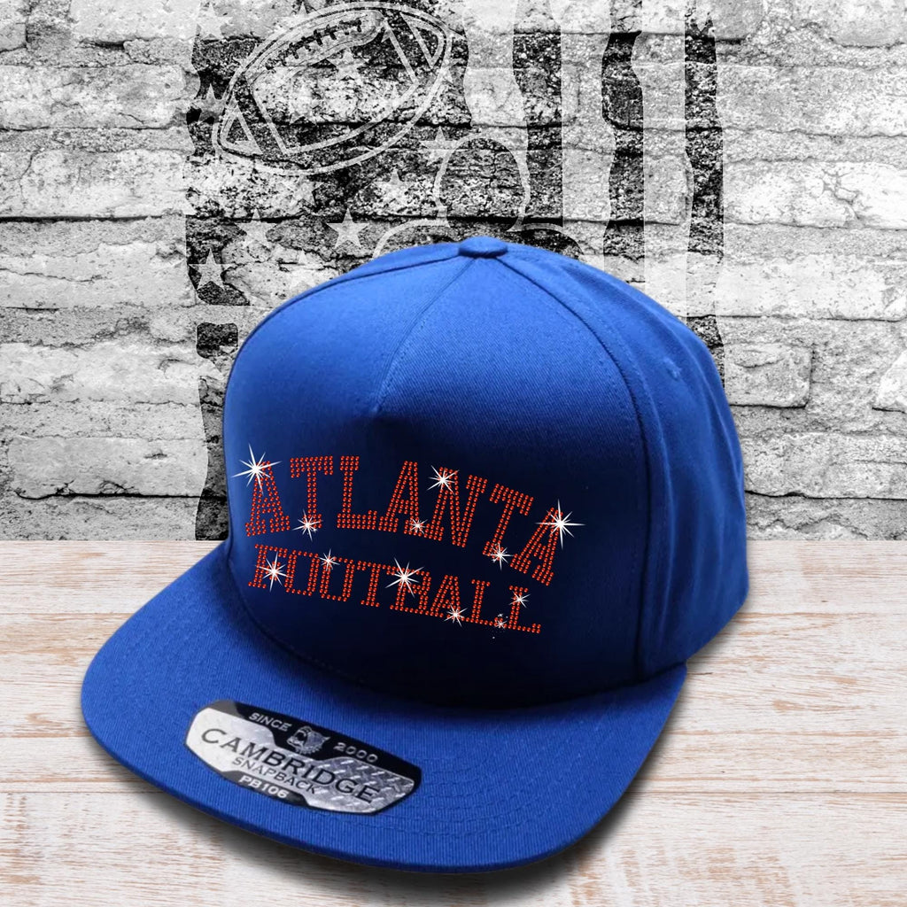 Atlanta Football Rhinestone Trucker Hat: Game Day Headwear
