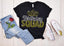 Glittering Rhinestone Birthday Squad Shirt: Party Crowned Matching Outfit