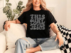 Rhinestone Christian Shirt: Retro 'This Girl Loves Jesus' Tee